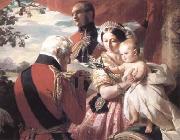 Franz Xaver Winterhalter The First of Mays (mk25) Spain oil painting artist